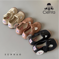 Load image into Gallery viewer, <Cienta>T strap shoes brown sole - Negro A77997
