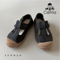 Load image into Gallery viewer, <Cienta>T strap shoes brown sole - Negro A77997