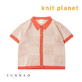 Load image into Gallery viewer, <Knit planet>CHOCHET SHIRT(2-8Y)-Knit planet-SUNNAO