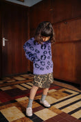 갤러리 뷰어로 이미지로드, <CALL ME FRANKIE> CMF LEOPARD FLUFFY SWEATER