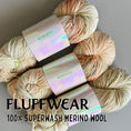 갤러리 뷰어로 이미지로드, <FLUFFWEAR>SUPER WASH MERINO WOOL YARN - TOMATO HARBS-FLUFFWEAR-SUNNAO