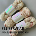갤러리 뷰어로 이미지로드, <FLUFFWEAR>SUPER WASH MERINO WOOL YARN - BRONZE CONFETTI-FLUFFWEAR-SUNNAO