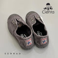 갤러리 뷰어로 이미지로드, <Cienta>Deck shoes black sole - GRAY N70777