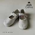 Load image into Gallery viewer, <Cienta>One strap velcro sneaker - LAME 56013