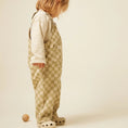 Load image into Gallery viewer, <Claude&Co>Cecile Olive Check Dungaree(6M-5Y)-Claude & Co-SUNNAO
