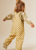 Load image into Gallery viewer, <Claude&Co>Cecile Ochre Check Dungaree(1-5Y)-Claude & Co-SUNNAO