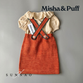 갤러리 뷰어로 이미지로드, <Misha&Puff>Crochet Afghan Pinafore - Gamberetto(2-6Y)-Misha&Puff-SUNNAO