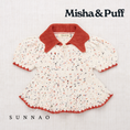 Load image into Gallery viewer, <Misha&Puff>Crochet Trim Puff Top - Picnic Confetti(2-6Y)-Misha&Puff-SUNNAO