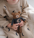 Gallery viewerに画像を読み込む, <Main Sauvage>Teddy knit toy - midnight