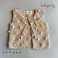 갤러리 뷰어로 이미지로드, <Babytoly>Popcorn Vest - BEIGE/NATURAL-Babytoly-SUNNAO
