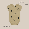 Load image into Gallery viewer, <Organic zoo> Dusky Midnight Short Sleeve Bodysuit (0M-12M)-Organic zoo-SUNNAO