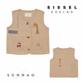 갤러리 뷰어로 이미지로드, <SISSEL MINI>ELLIE MINI VEST(1-6Y)-SISSEL EDELBO-SUNNAO