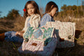 Gallery viewerに画像を読み込む, <Louise Misha> SCHOOL BAG TIYA - NAVY SNOWFALL PATCH