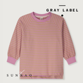 Load image into Gallery viewer, GRAY LABEL Oversized L/S Tee - BLUE GRAY (1-8Y)