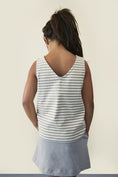 Load image into Gallery viewer, <GRAY LABEL> Boxy Tank Top - Stone Grey - Cream