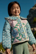 Gallery viewerに画像を読み込む, <Louise Misha> JACKET AGARA - NAVY SNOWFALL PATCH