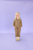 Gallery viewerに画像を読み込む, <GROWN> Organic Zip Boilersuit Coffee