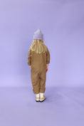 Gallery viewerに画像を読み込む, <GROWN> Organic Zip Boilersuit Coffee