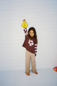 Load image into Gallery viewer, <GROWN> Organic Frill Knit Pants - Oatmilk