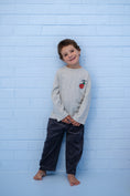 Load image into Gallery viewer, <GROWN> Organic Fruit Salad LS Tee - Gray Marle