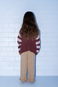 Load image into Gallery viewer, <GROWN> Organic Frill Knit Pants - Oatmilk
