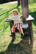 갤러리 뷰어로 이미지로드, <GROWN> Organic Everyday Stripe Pant - Sauce