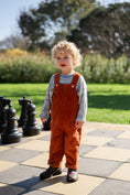 将图像加载到画廊查看器中, <GROWN> Organic Cord Overalls - Brick