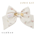Gallery viewerに画像を読み込む, <JAMIE KAY> HELLO KITTY ribbon hair clip- IVORY