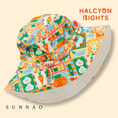 Load image into Gallery viewer, <Halcyon Nights> Pocket Patch Kids Sun Hat