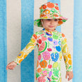 Load image into Gallery viewer, <Halcyon Nights> Swim Bucket Hat Eat The Rainbow