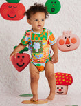 Load image into Gallery viewer, <Halcyon Nights> Pocket Patch Short Sleeve Bodysuit