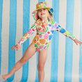 Load image into Gallery viewer, <Halcyon Nights> Swim Bucket Hat Eat The Rainbow