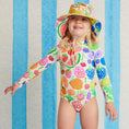 Load image into Gallery viewer, <Halcyon Nights> Swim Bucket Hat Eat The Rainbow