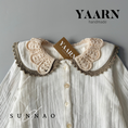 将图像加载到画廊查看器中, <YAARN>SUNNAO EXCLUSIVE Collar Blouse - SAGE