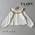 将图像加载到画廊查看器中, <YAARN>SUNNAO EXCLUSIVE Collar Blouse - SAGE