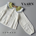 将图像加载到画廊查看器中, <YAARN>SUNNAO EXCLUSIVE Collar Blouse - MIST