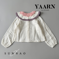 将图像加载到画廊查看器中, <YAARN>SUNNAO EXCLUSIVE Collar Blouse - ROSE