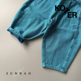 Load image into Gallery viewer, <Studio Koter> MANU BLUE OVERDYE DENIM TROUSERS - Blue mist