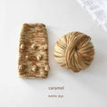 Load image into Gallery viewer, Babytoly Organic pima cotton yarns - Confetti Caramel (yarn)