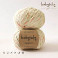 Load image into Gallery viewer, Babytoly Organic pima cotton yarns - Confetti Pastel Rainbow (yarn)