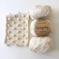 Load image into Gallery viewer, Babytoly Organic pima cotton yarns - Confetti Pastel Rainbow (yarn)
