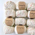 Load image into Gallery viewer, Babytoly Organic pima cotton yarns - Confetti Pastel Rainbow (yarn)