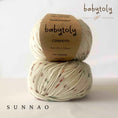 Load image into Gallery viewer, Babytoly Organic pima cotton yarns - Confetti Tea Garden (yarn)