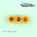 갤러리 뷰어로 이미지로드, <COUCOU SUZETTE> SUNFLOWER HAIR CLIP-COUCOU SUZETTE-SUNNAO