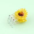 갤러리 뷰어로 이미지로드, <COUCOU SUZETTE> MINI SUNFLOWER HAIR CLAW-COUCOU SUZETTE-SUNNAO
