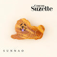갤러리 뷰어로 이미지로드, <COUCOU SUZETTE> CHOW CHOW HAIR CLIP-COUCOU SUZETTE-SUNNAO