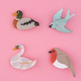 갤러리 뷰어로 이미지로드, <COUCOU SUZETTE> SWAN HAIR CLIP-COUCOU SUZETTE-SUNNAO