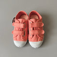 Load image into Gallery viewer, <Cienta>Double strap velcro sneaker - PEACH 78997-Cienta-SUNNAO