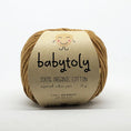Gallery viewerに画像を読み込む, <Babytoly> Organic cotton yarns - BISCUIT(毛糸)-Babytoly-SUNNAO