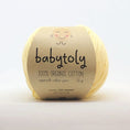 Gallery viewerに画像を読み込む, <Babytoly> Organic cotton yarns - CANARY(毛糸)-Babytoly-SUNNAO